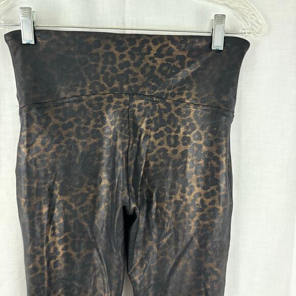 Spanx Animal Print Leggings Full Length Size Large - Picture 4 of 7